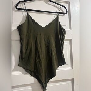 Army Green Tank Body Suit